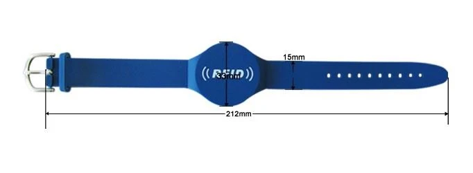 Adjustbale Silicone RFID Wristband